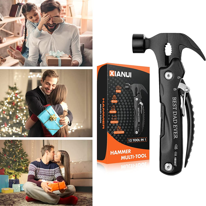 Ultimate Handyman'S Companion - 12-In-1 Multitool Hammer